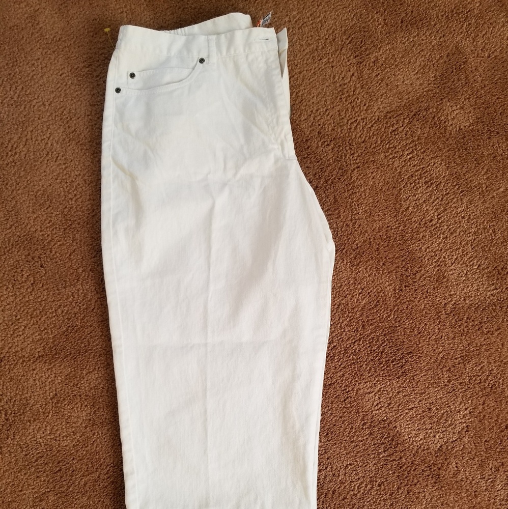 White jeans